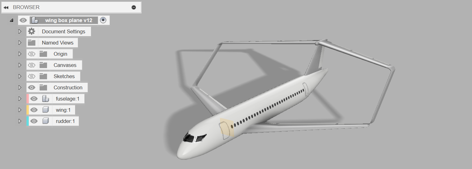 Wing-box aircraft concept — 1 of 2